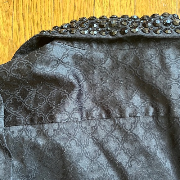 Vintagee Ann Taylor Embellished Collar Dress - size 4 - Picture 4 of 4